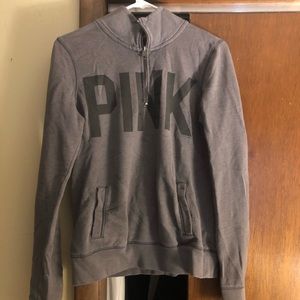 PINK brand half zip sweatshirt